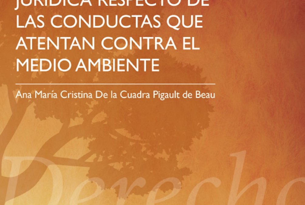 La responsabilidad penal de la persona jurídica respecto de las conductas que atentan contra el medio ambiente