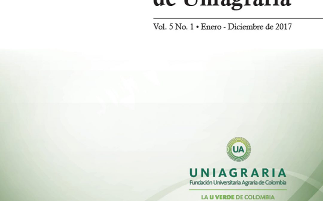 REVISTA DE INVESTIGACIONES DE UNIAGRARIA Vol. 5 Enero-diciembre 2017