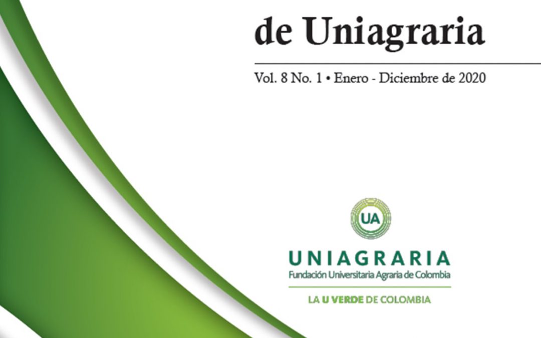 REVISTA DE INVESTIGACIONES DE UNIAGRARIA Vol. 8 Enero-diciembre 2020