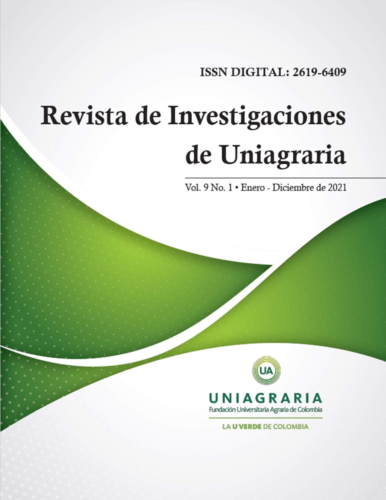 REVISTA DE INVESTIGACIONES DE UNIAGRARIA Vol. 9 Enero-diciembre 2021
