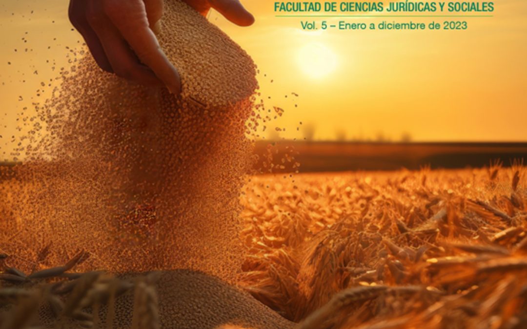 DERECHO VERDE – REVISTA DEL PROGRAMA DE DERECHO – UNIAGRARIA Vol. 5 – Enero a diciembre de 2023