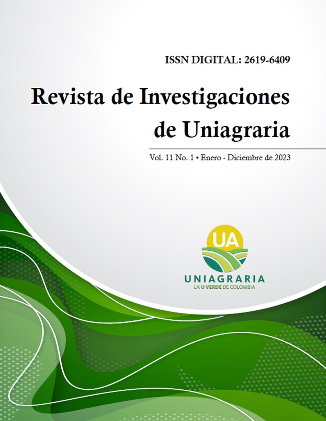 REVISTA DE INVESTIGACIONES DE UNIAGRARIA Vol. 11  Enero-diciembre 2023