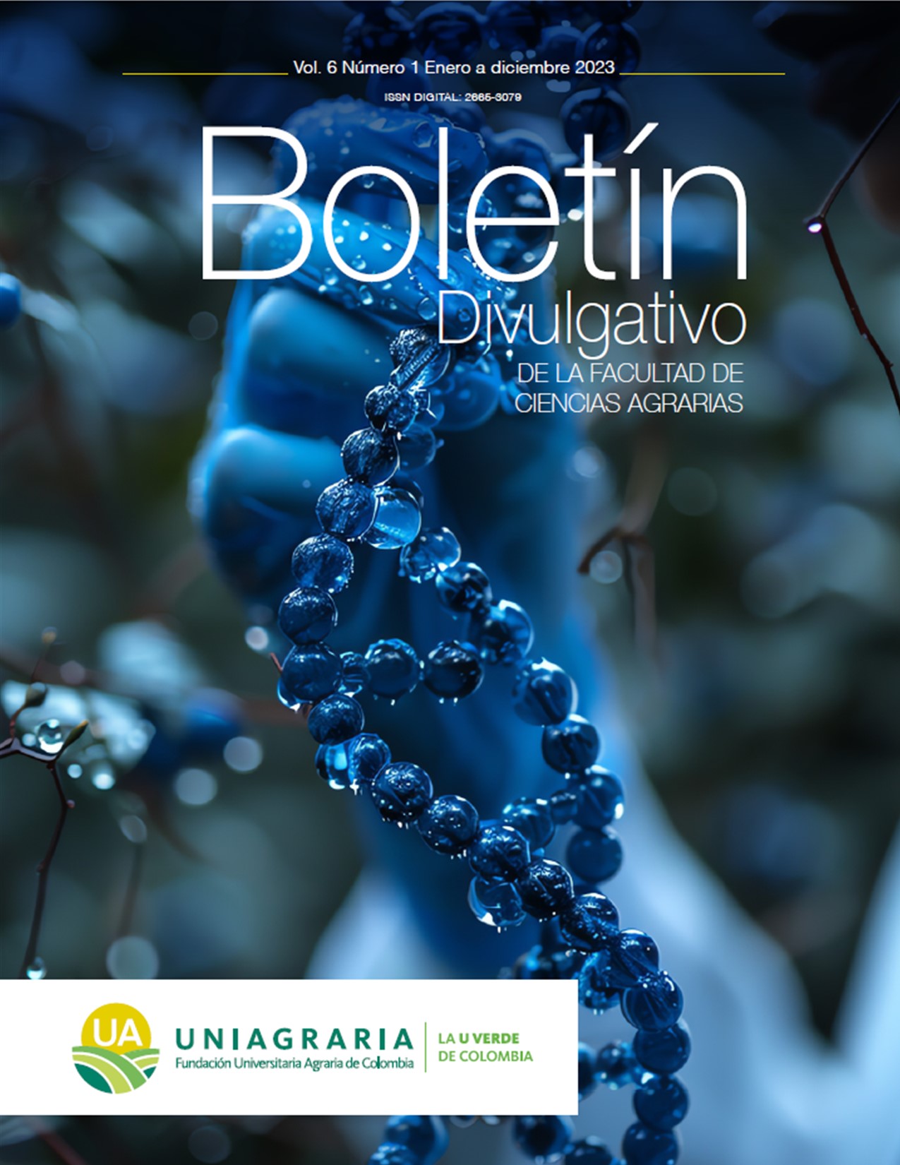 Boletín Divulgativo Facultad de Ciencias Agrarias UNIAGRARIA – Vol. 6 Enero a diciembre 2023