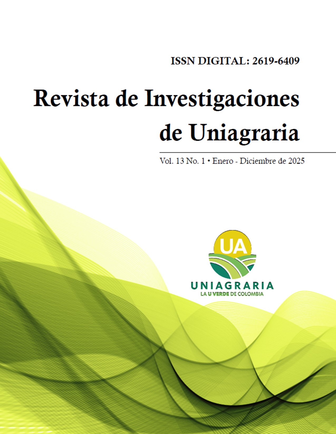 REVISTA DE INVESTIGACIONES DE UNIAGRARIA Vol. 13 Enero-Diciembre 2025